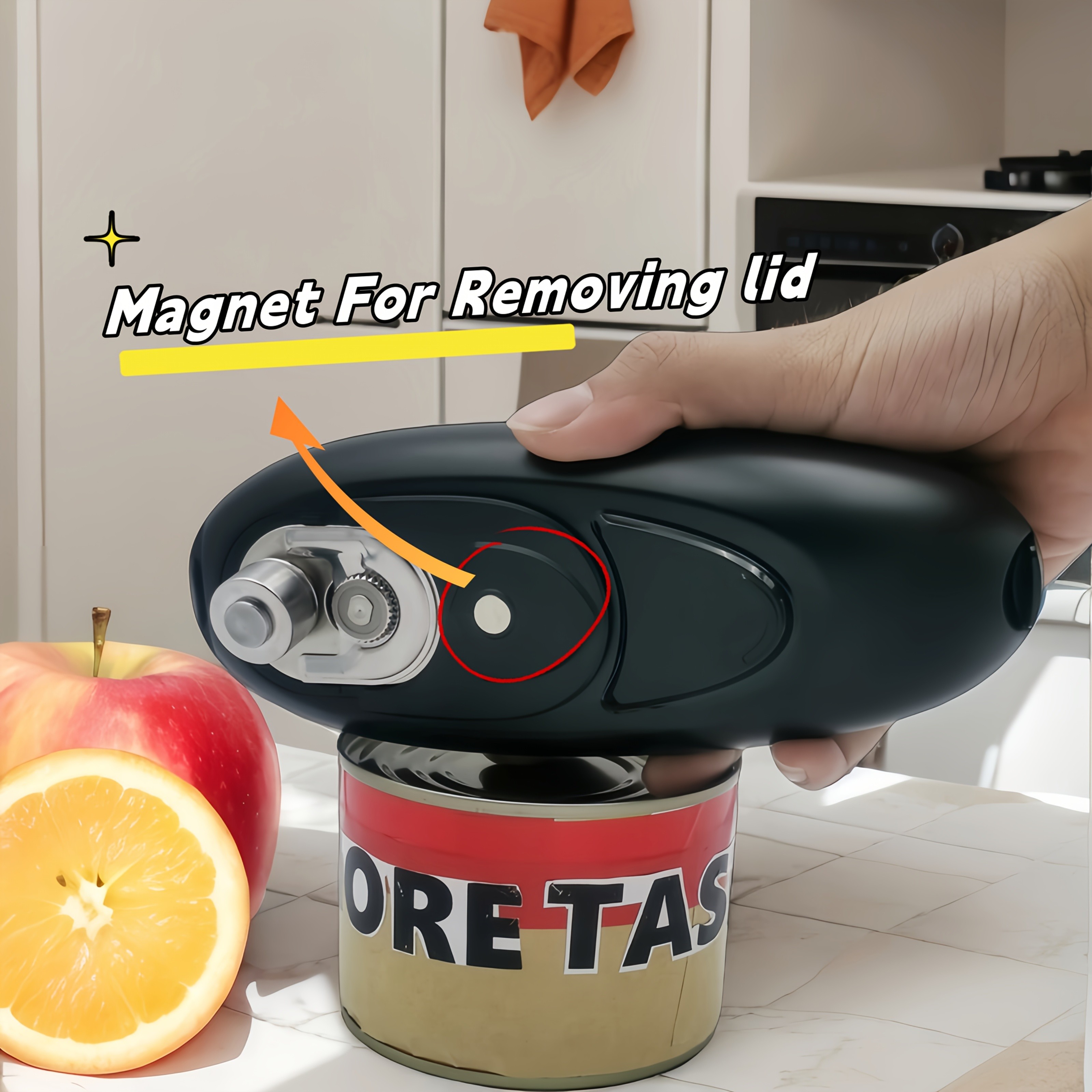 MORE TASTE Automatic Electric Can Opener