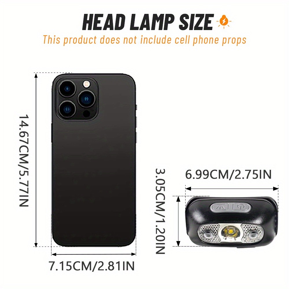 MACROCOSM Bright LED Camping Headlamp