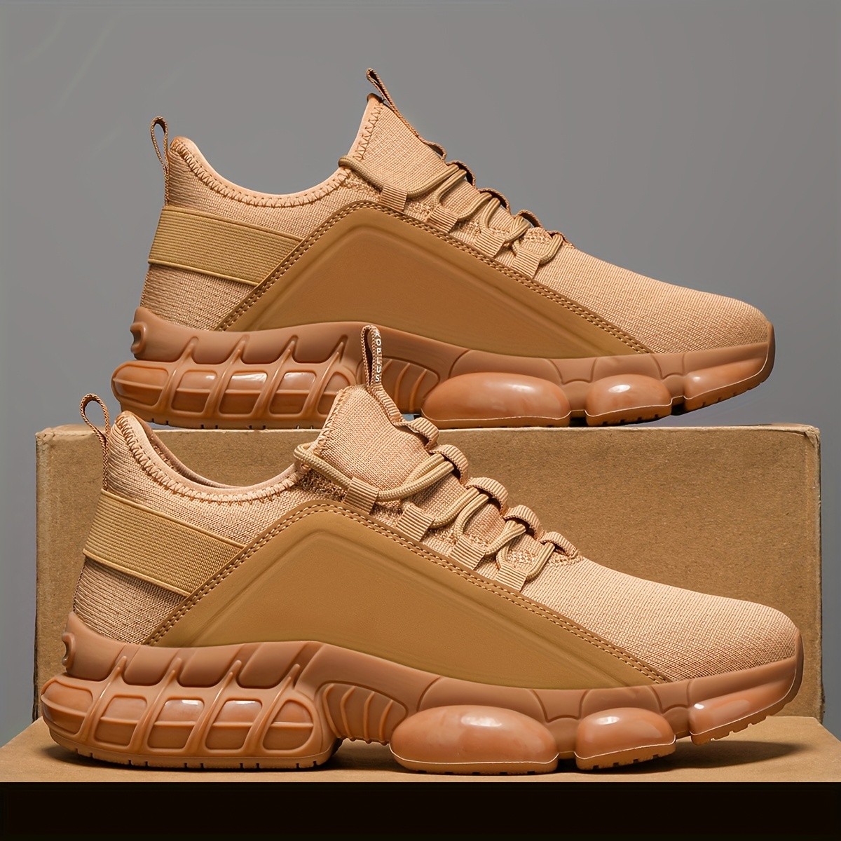 AOPLUS Men's Stylish Lightweight and Breathable Casual Sports Shoes