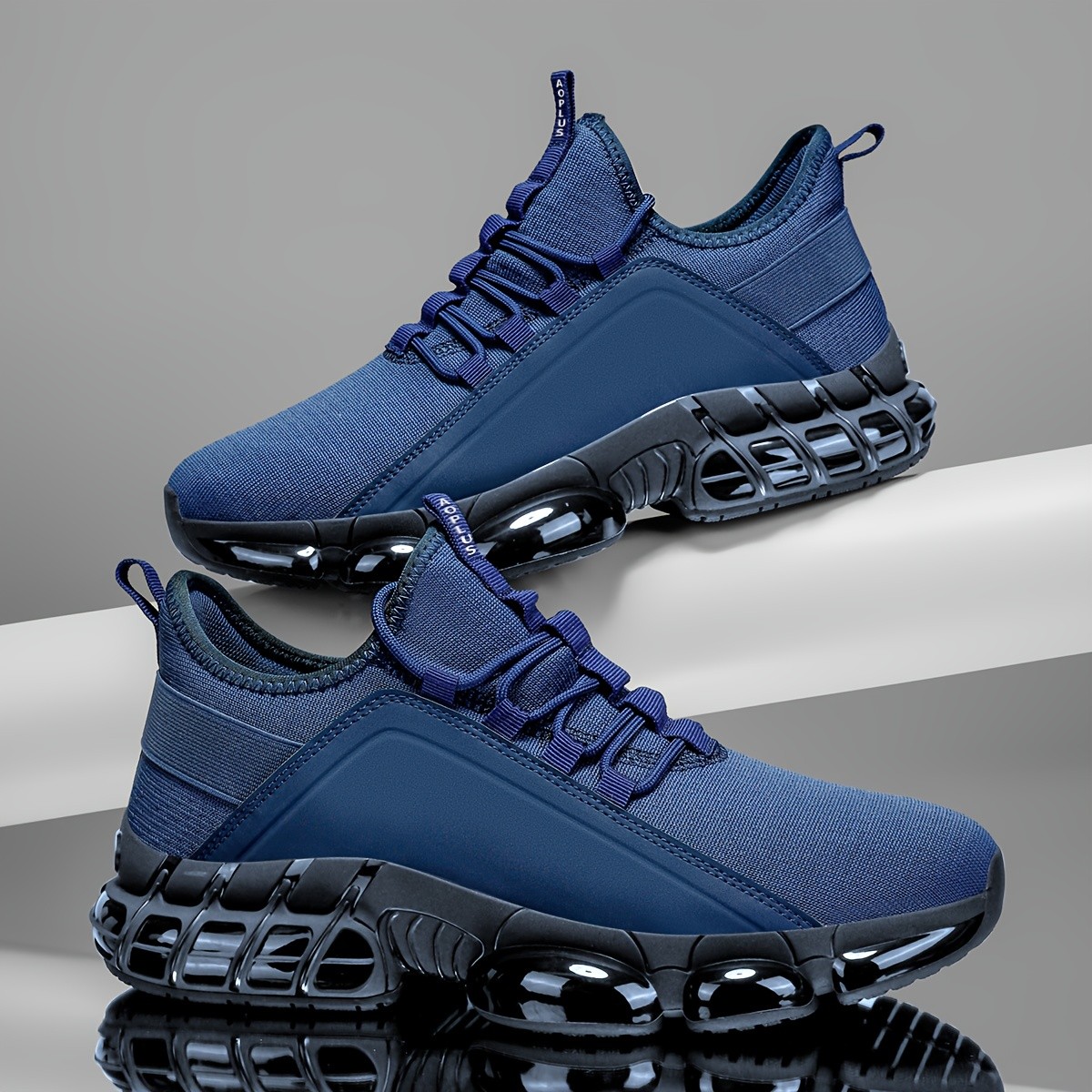 AOPLUS Men's Stylish Lightweight and Breathable Casual Sports Shoes