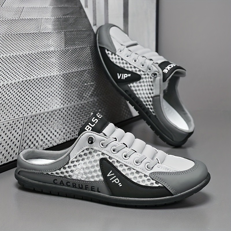 Zhenyuezu Men's Slip-On Casual Sneakers