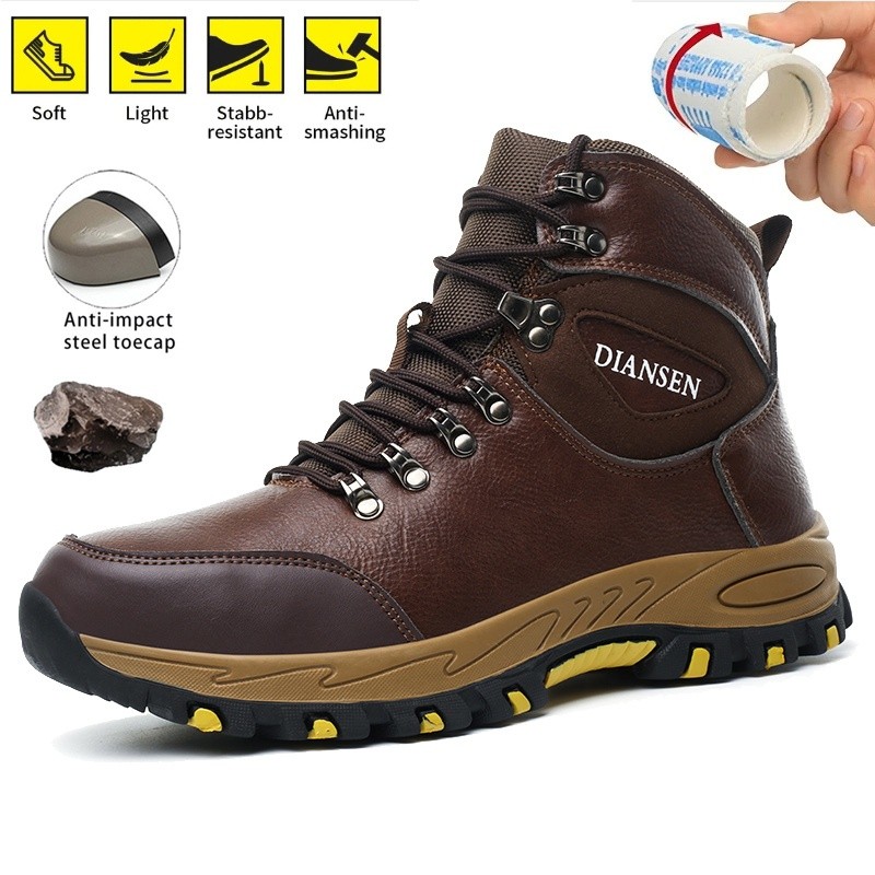 Dansen Steel Toe Work Boots for Men & Women