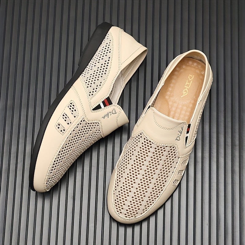 BUBUK Men's Breathable Mesh Shoes for Spring and Summer
