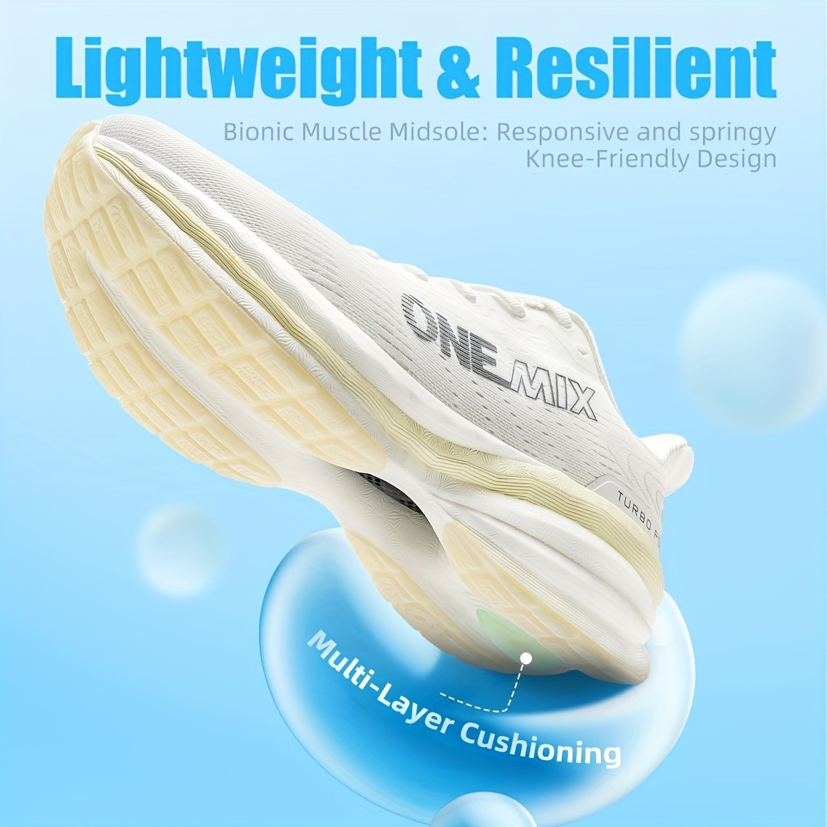 ONEMIX Lightweight Breathable Outdoor Sneakers
