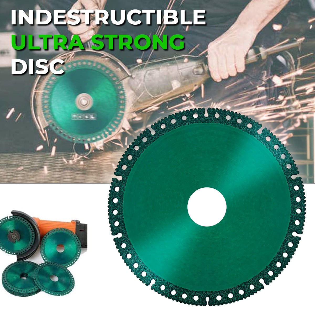 INDESTRUCTIBLE DISC-Cut everything in seconds