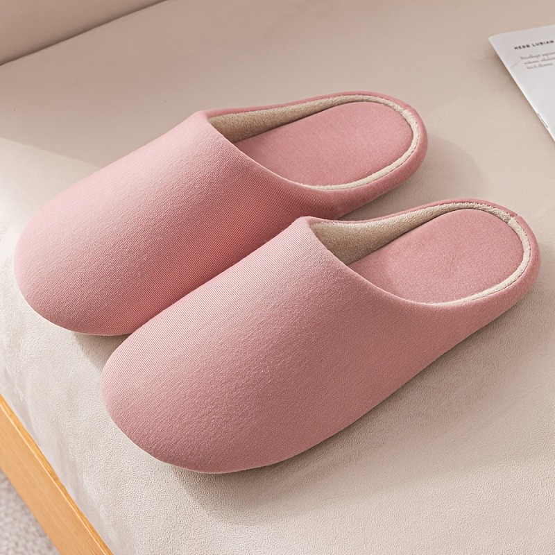 Jieliya's Easy Solid Color Slippers