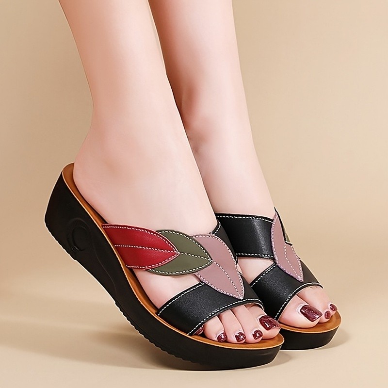 ADO STAP Women's Thick-Soled Sloping Heel Summer Shoes