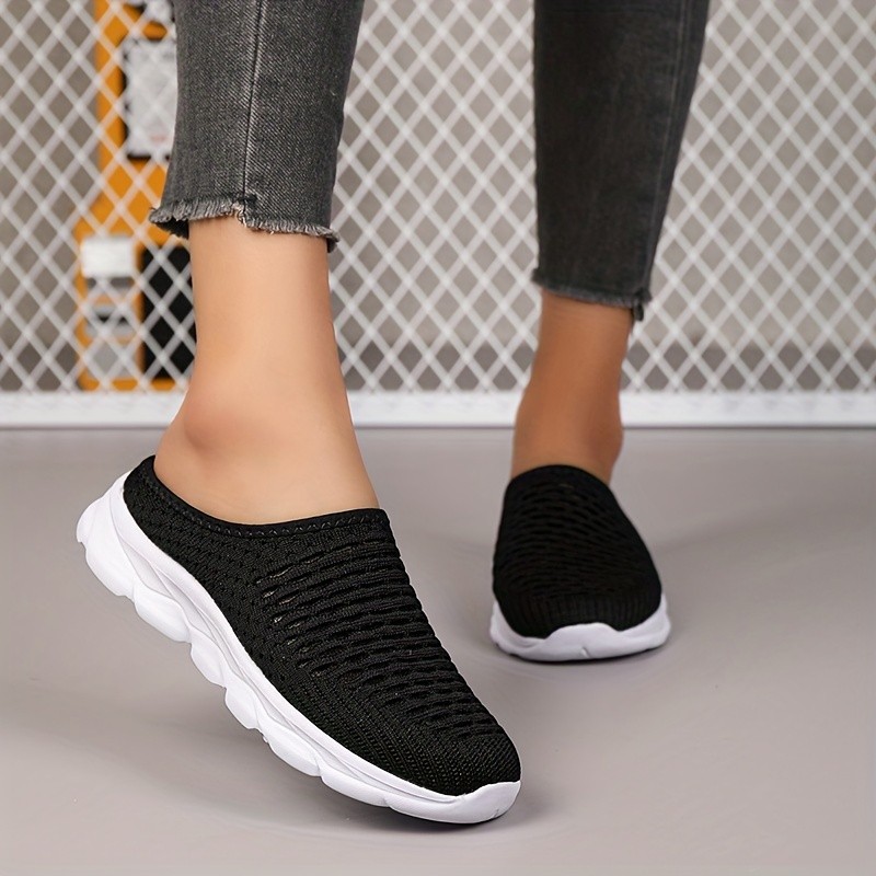 SEHM Women's Lightweight Comfortable Breathable Knit Slippers