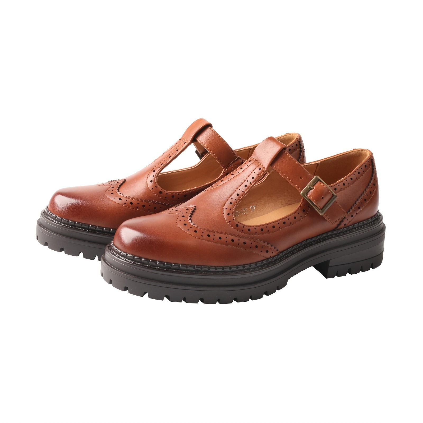 TMA EYES Brogue-Style Womens Shoes