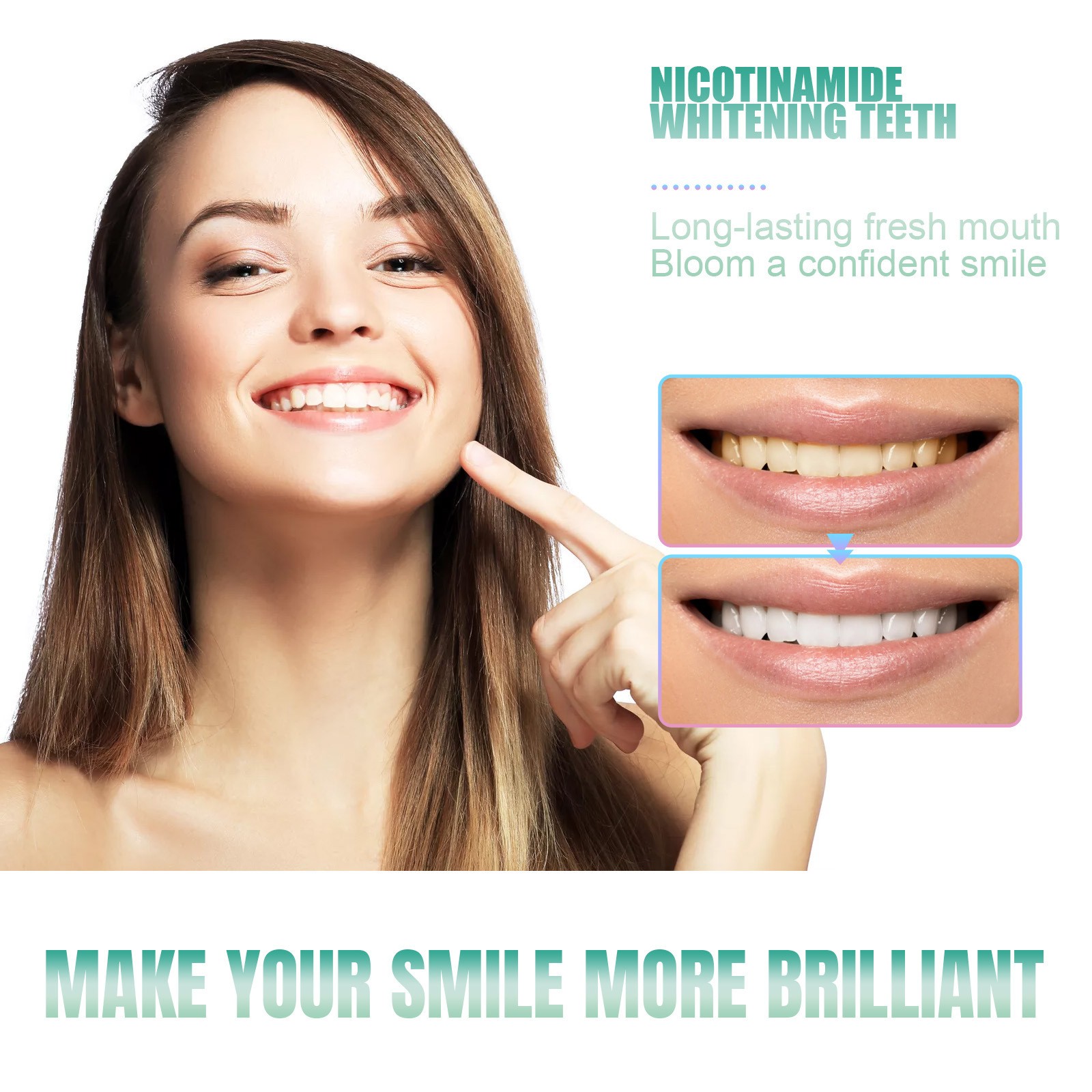 Oralhoe Nicotinamide Toothpaste  Freshen Your Breath, Whiten Your Teeth