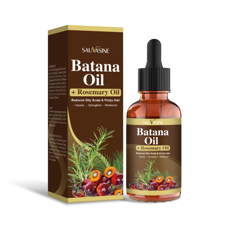 Batana Oil + Rosemary Oil  Reduces Oily Scalp & Frizzy Hair