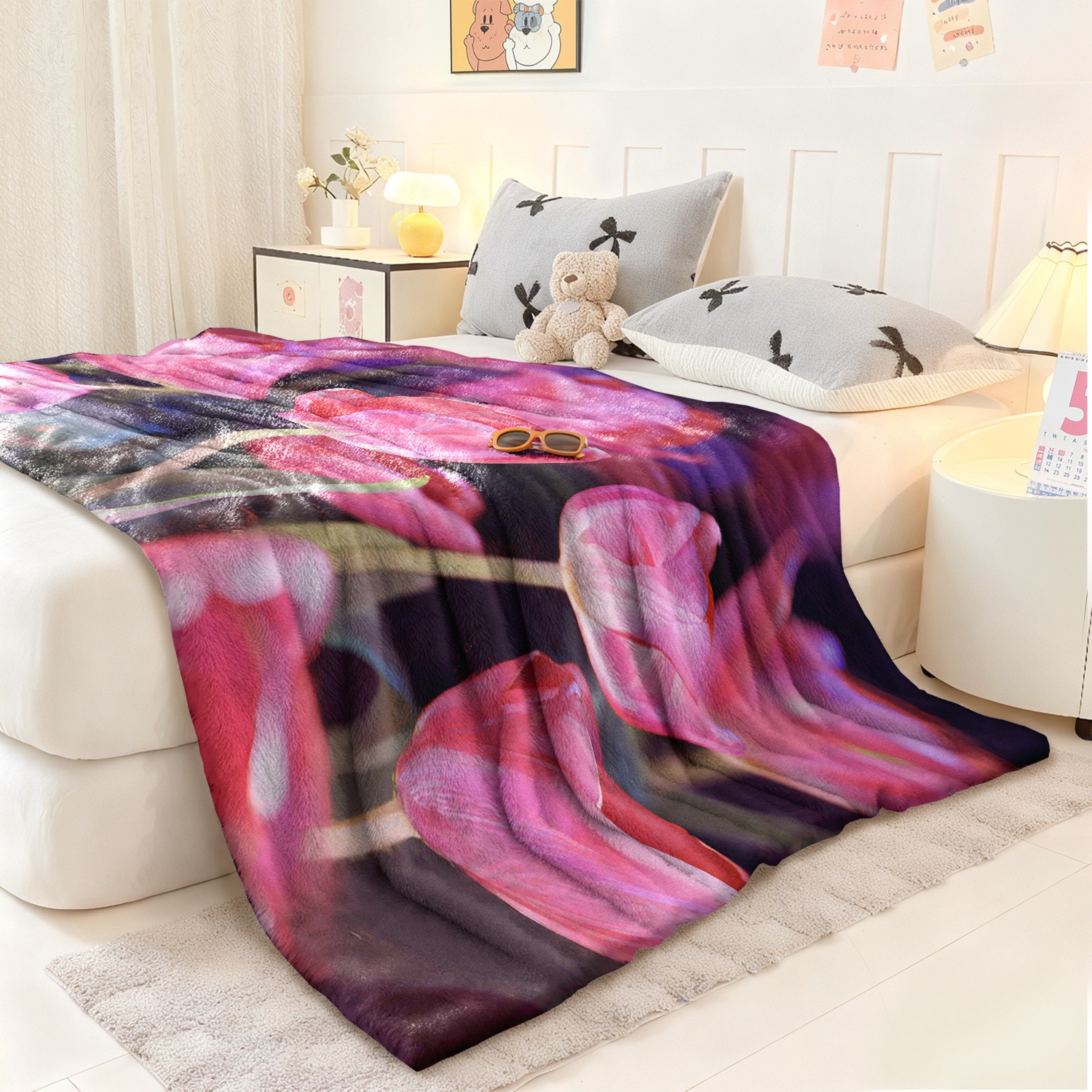 HEZOM Super Soft Flannel & Milk Fleece Blanket |