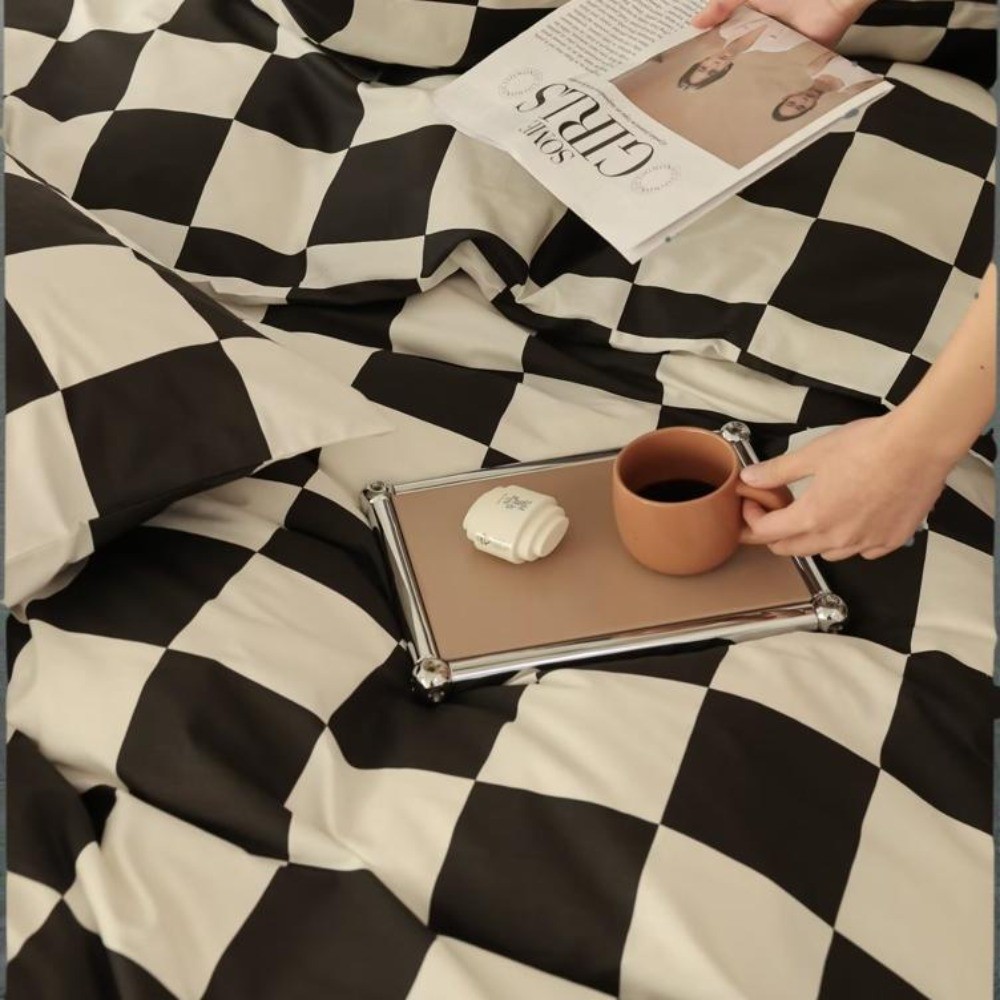 HERTALK Halloween and Christmas Themed Duvet Cover Set