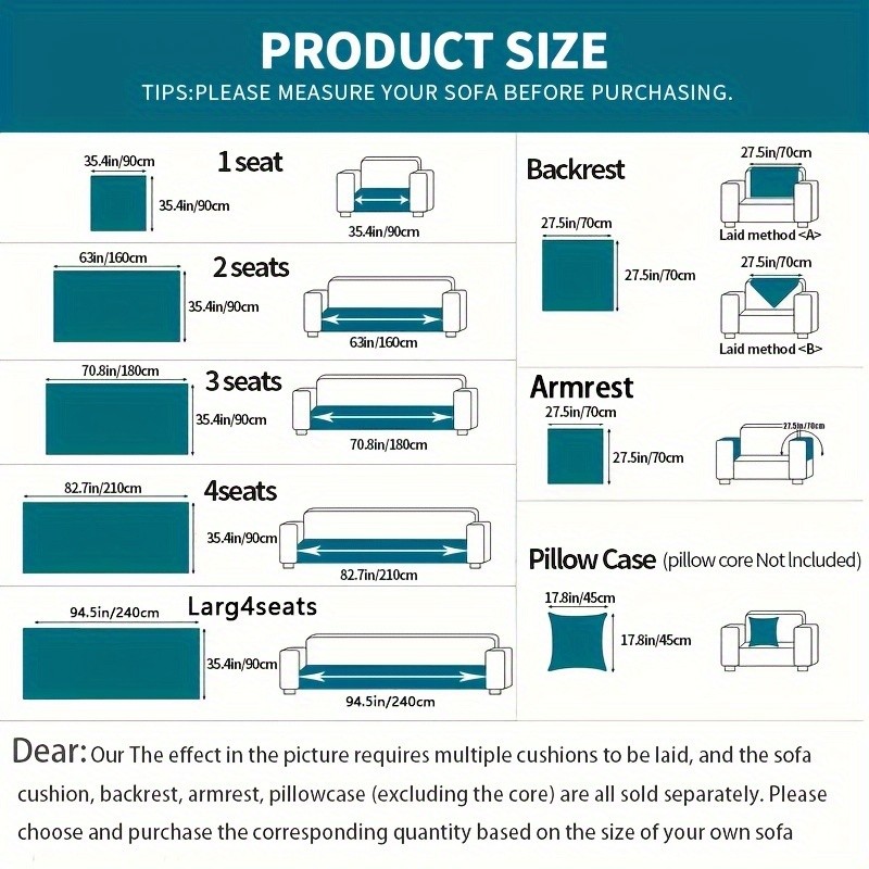 TIANXINBAOBEI Shaped Sofa Cushion