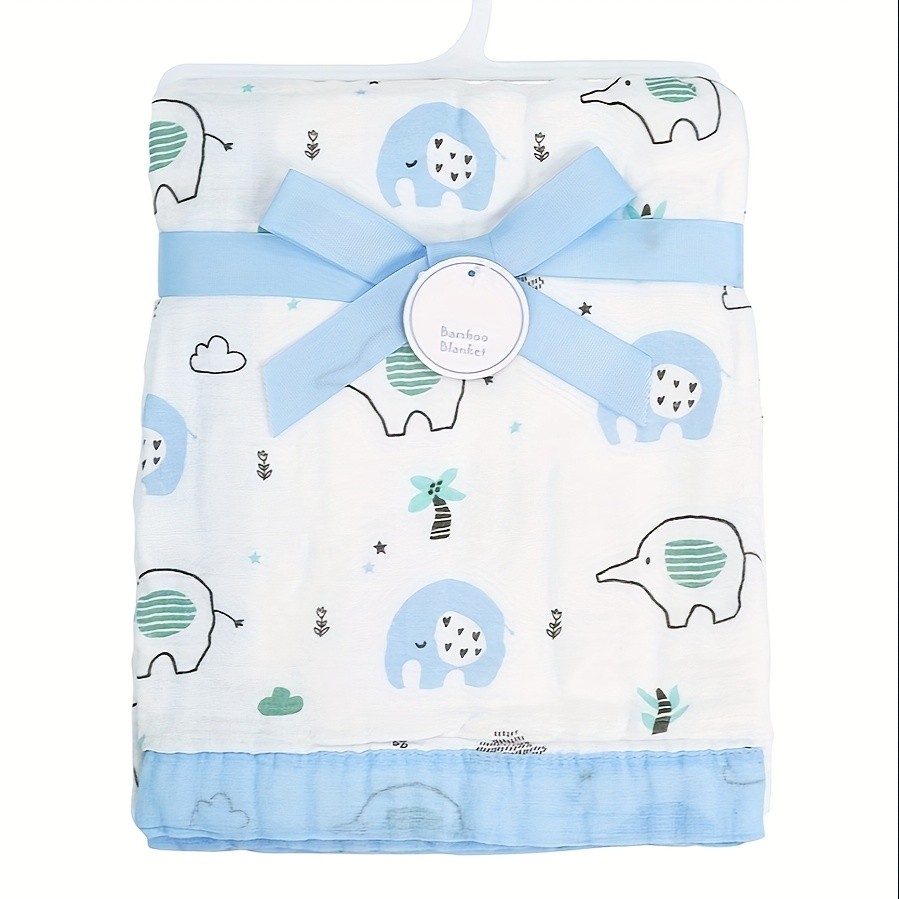 MOVEBO Bamboo Cotton Gauze Blanket