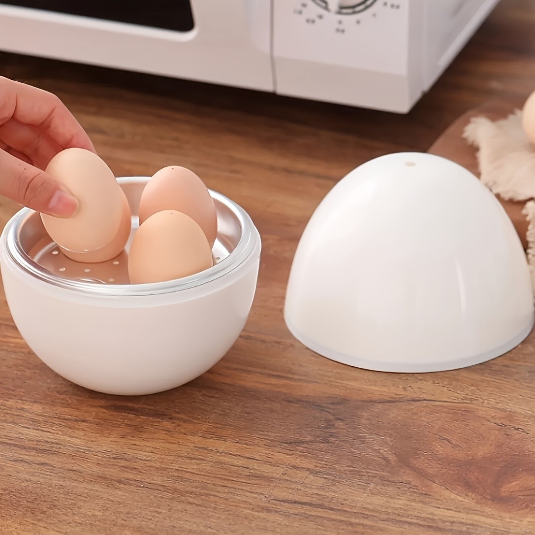 AMRIVER 4-Egg Microwave Egg Cooker
