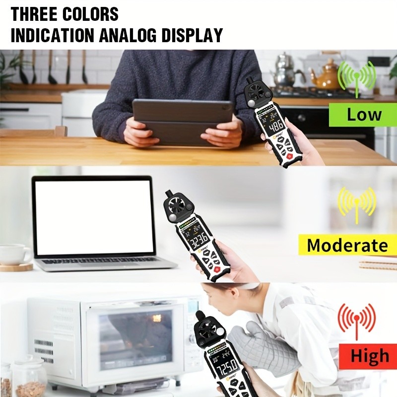 XEAST 2025 XE-368 5-in-1 Multifunctional Environment Meter