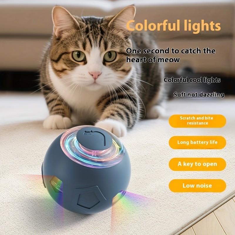 BRAIDOL Intelligent Interactive Cat Toy Ball