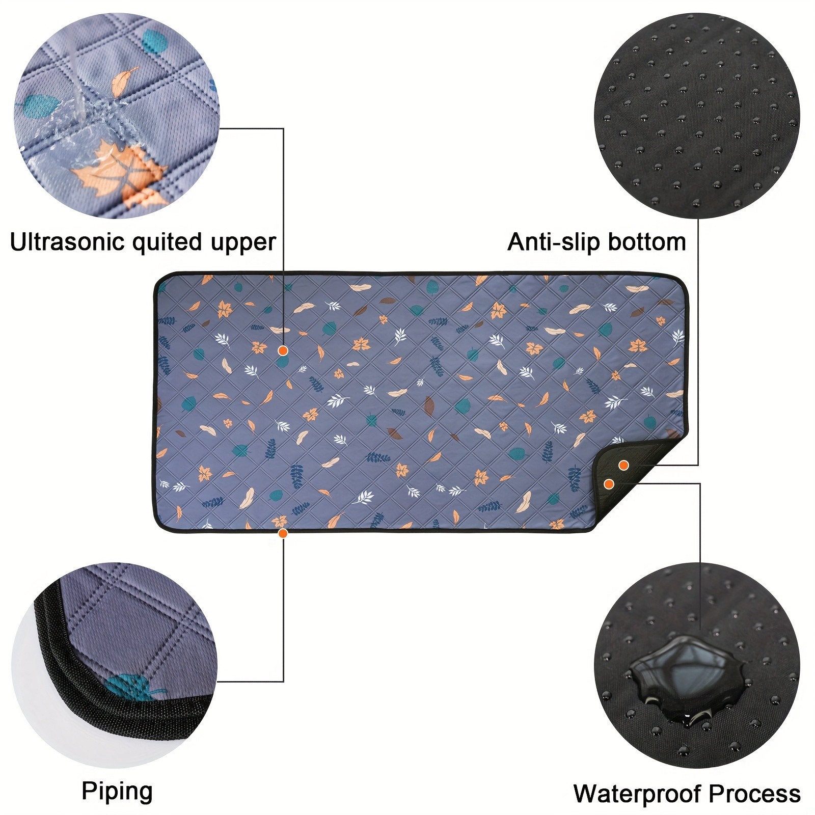 BRAIDOL Non-Slip Pet Mat