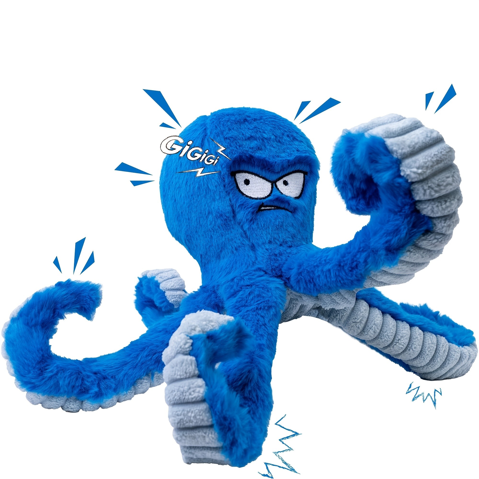 VITSCAN Ultra-Durable Chew-Proof Octopus Dog Toy