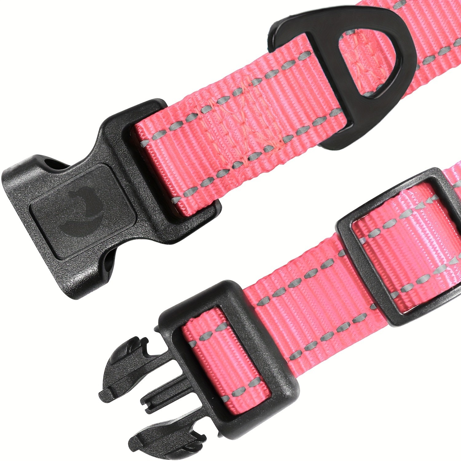 JOYTALE Dog Leash Durable Nylon Pet Rope Collar Set