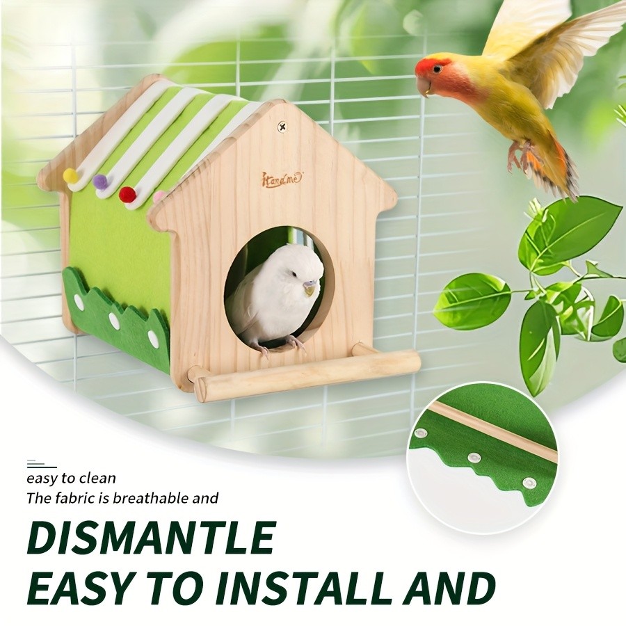 ITANDME Wooden Bird House