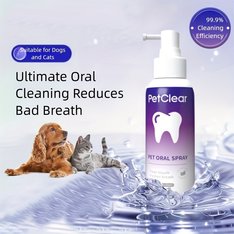 PETCLEAR Two-In-One Oral Spray for Pets