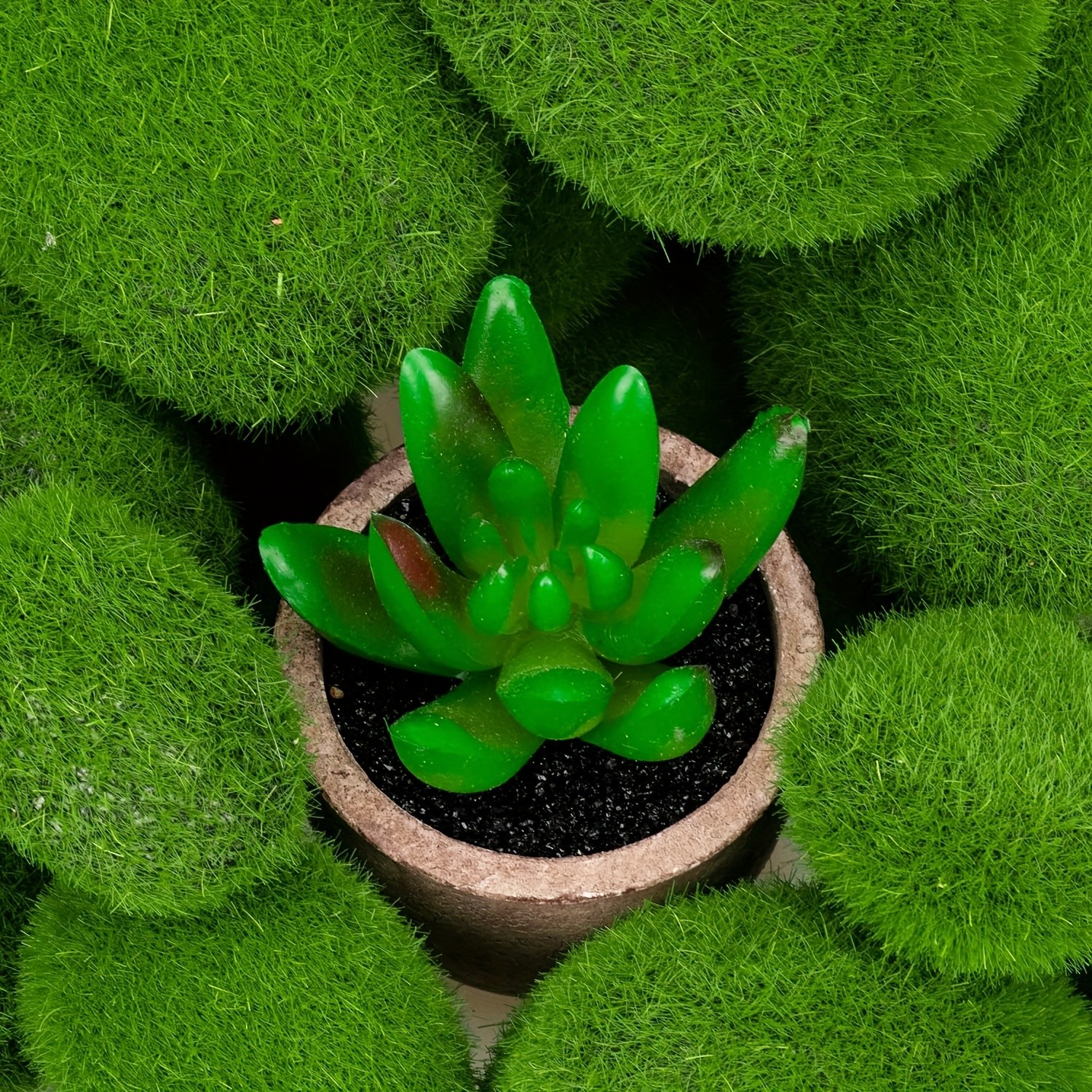 WYSUMMER 25pcs Home Decoration DIY Artificial Moss Ball Set