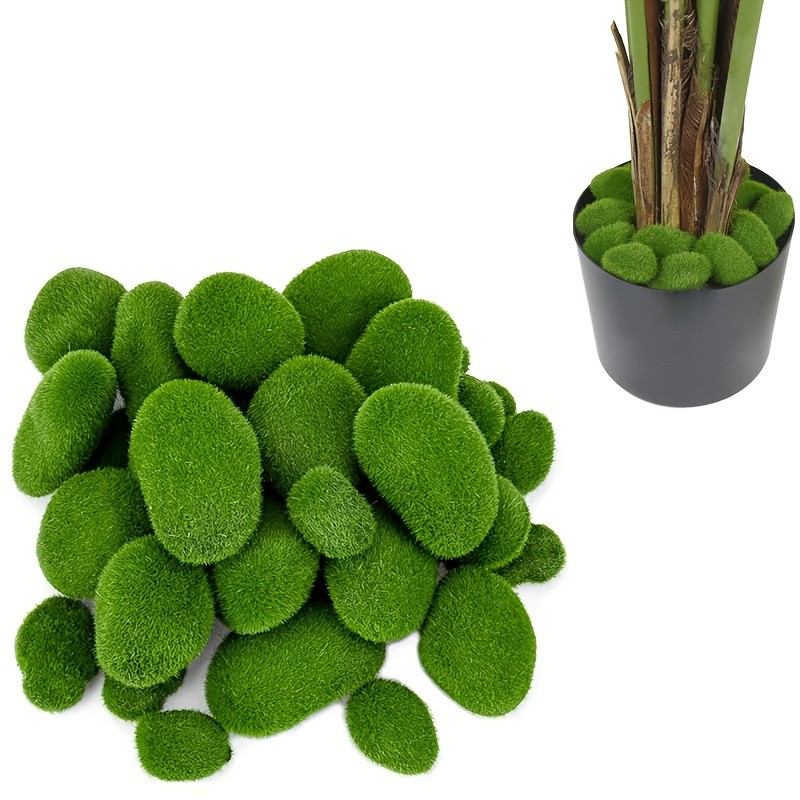 WYSUMMER 25pcs Home Decoration DIY Artificial Moss Ball Set