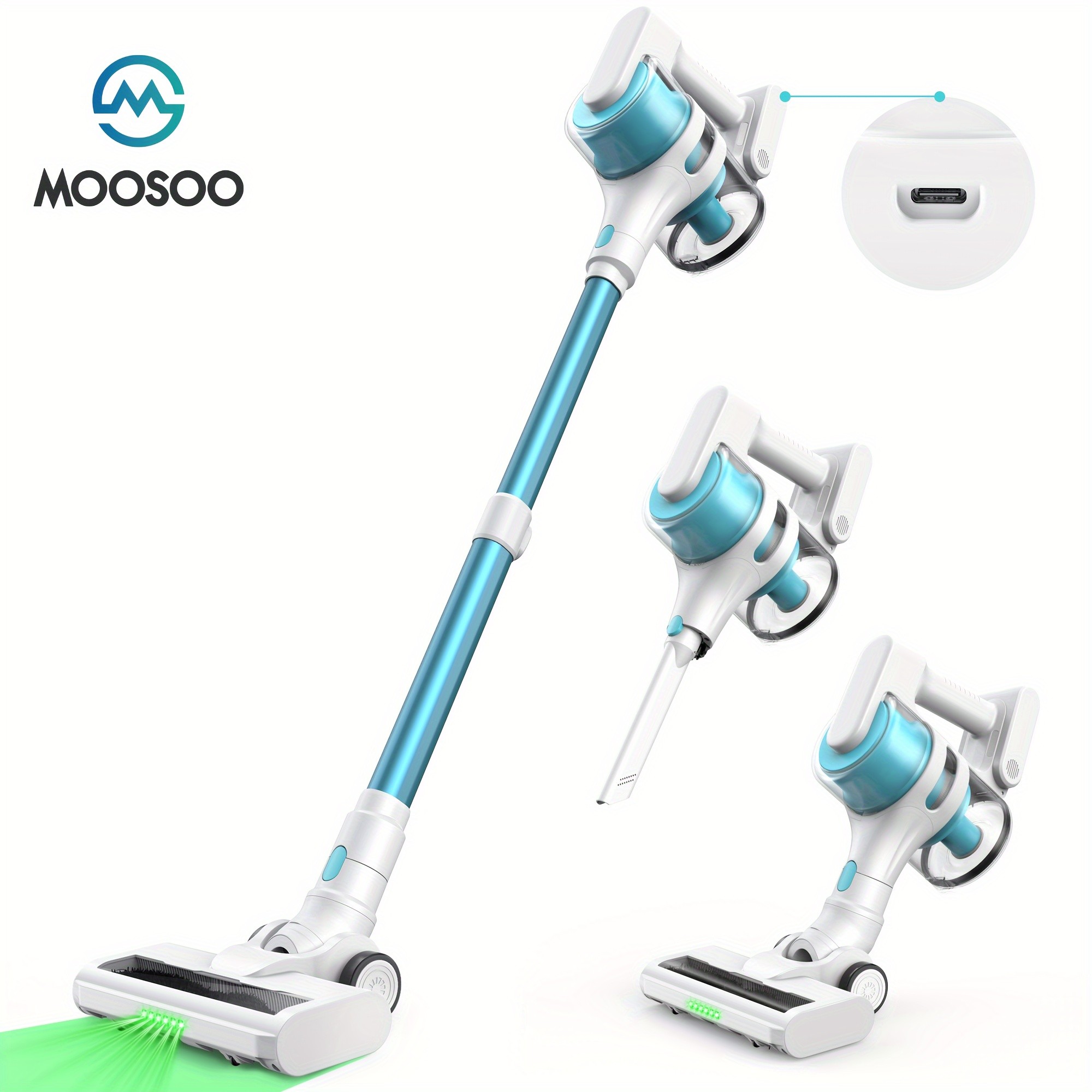 MOOSOO Cordless Vacuum Cleaner S6