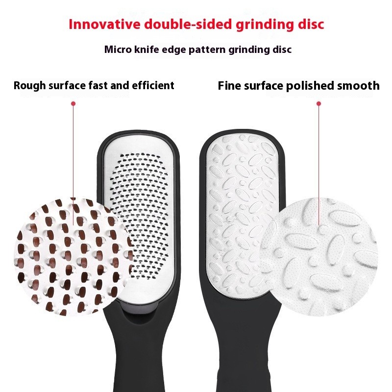 Large Double-Sided Frosted Rub Foot Board