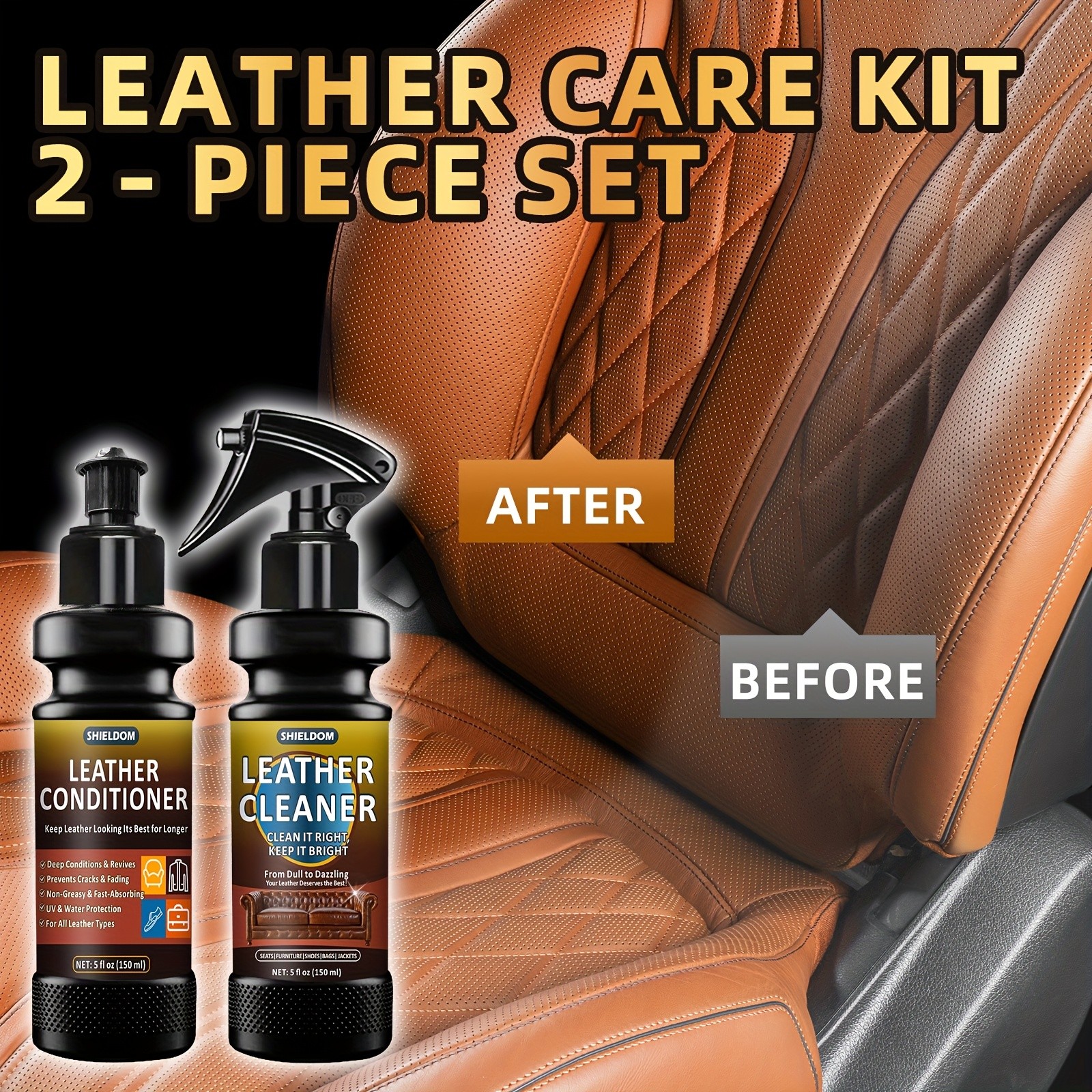 SHIELDOM Leather Care Kit