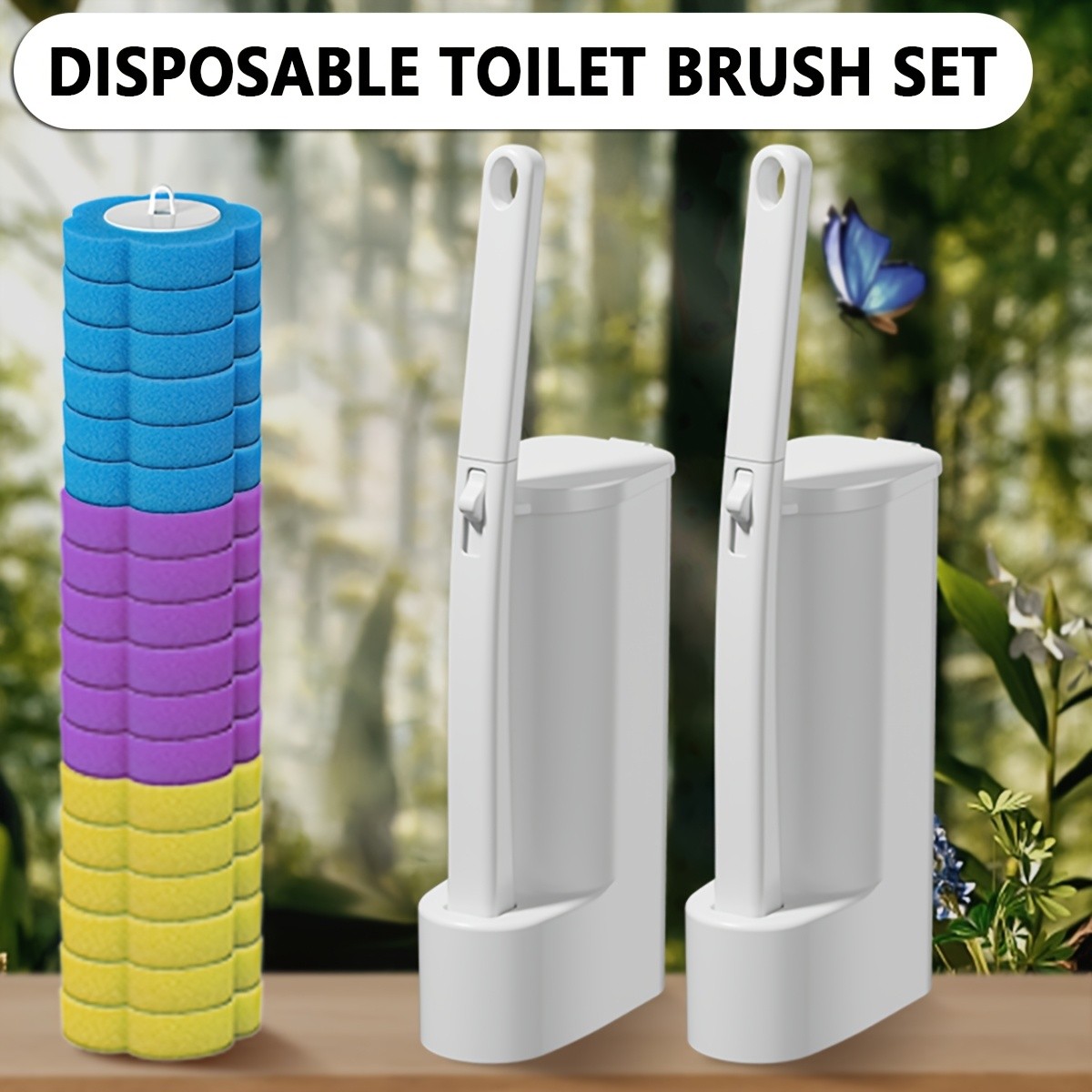 FOBIANJIE Disposable Toilet Brush