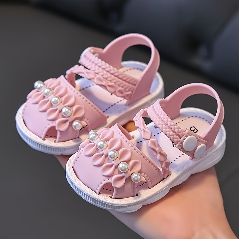 VICVAIT 2025 Girls' Sandals with Hollow Design