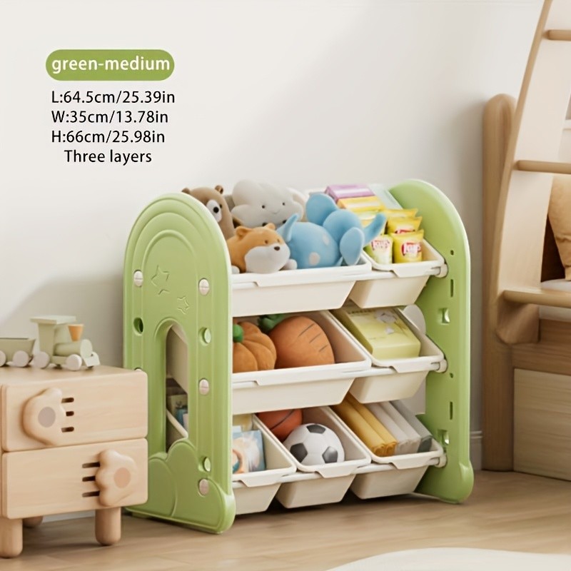 JINCAYY Cloud-Patterned Storage Cabinet