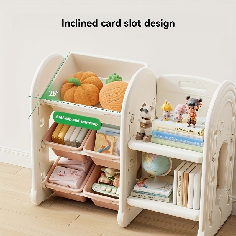 JINCAYY Cloud-Patterned Storage Cabinet