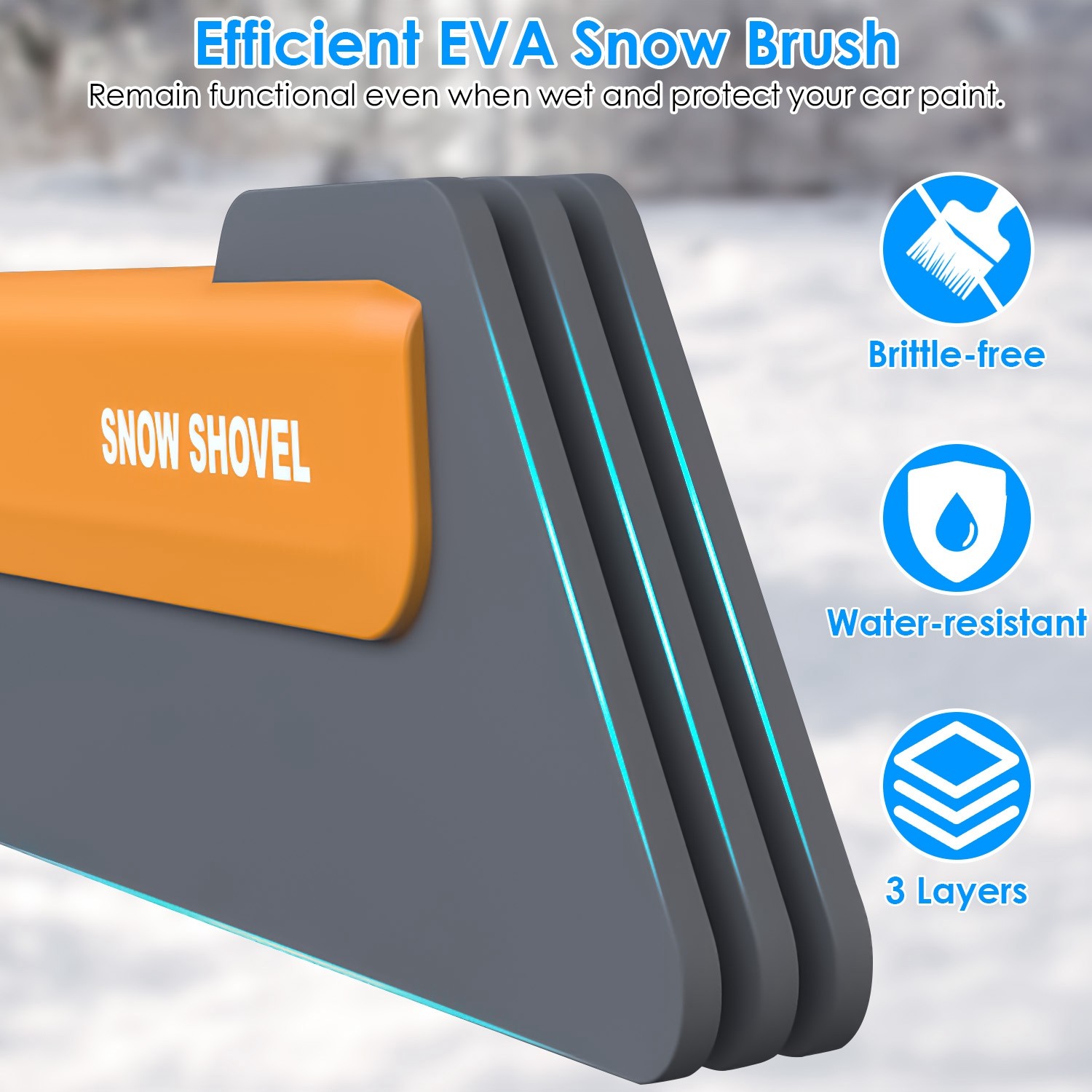 3-in-1 Extendable Snow Removal Tool Ultimate Winter Solution