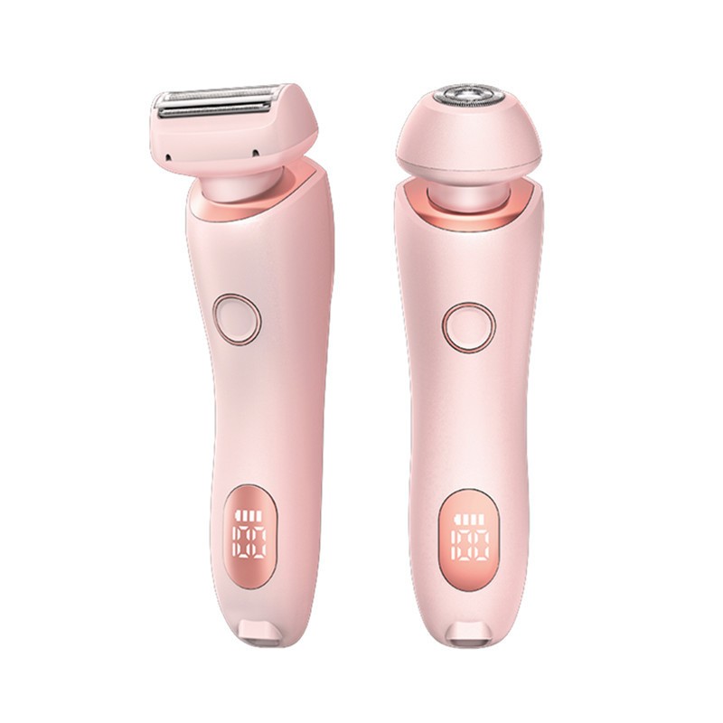 2-in-1 Female Epilator Effortless Hair Removal with LED Display