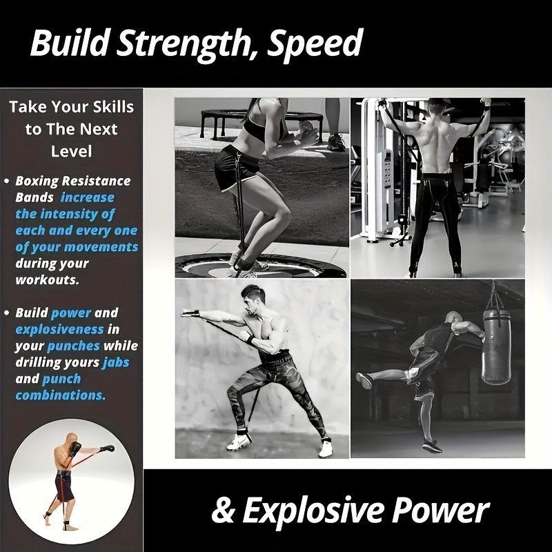 12pcs Resistance Boxing Training Set Power Up Your Boxing and MMA Training