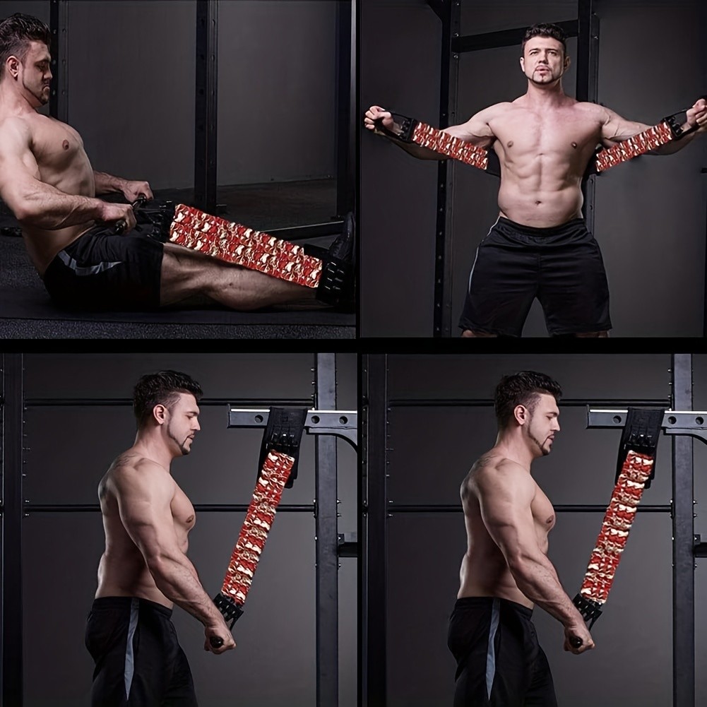 3pcs Adjustable Bench Press Push Up Resistance Bands  Maximize Your Chest and Arm Strength