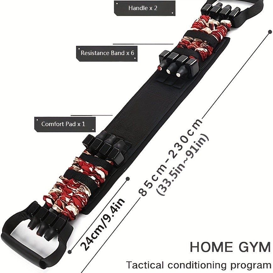 3pcs Adjustable Bench Press Push Up Resistance Bands  Maximize Your Chest and Arm Strength