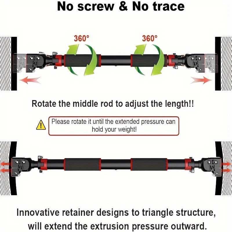 200kg Adjustable Stainless Steel Door Mount Pull Up Bar Your Ultimate Strength Training Solution