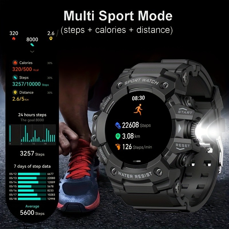 New Durable Smartwatch for Men: Your Ultimate Outdoor Companion