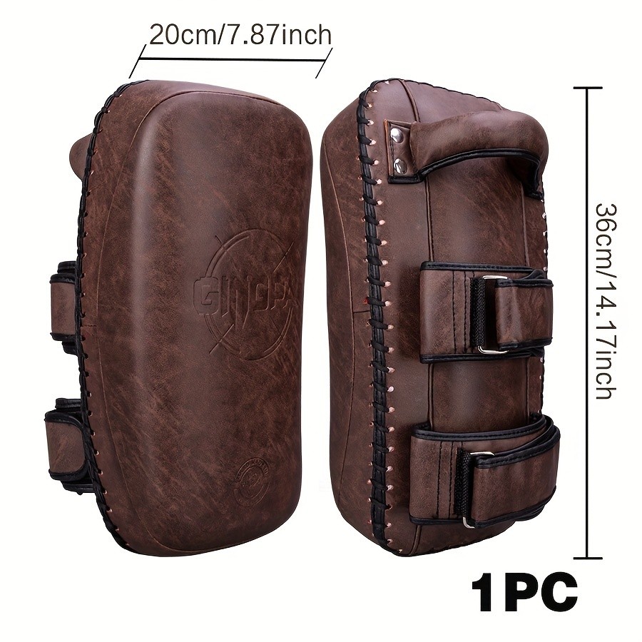 GINGPAI Vintage Curved Punch Mitts for Kickboxing, Muay Thai, and MMA Training