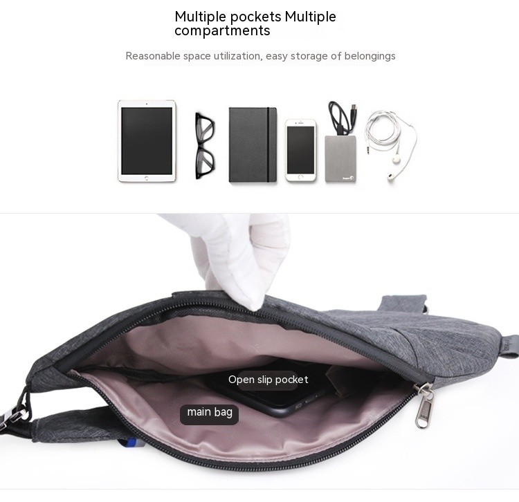 Anti Theft Crossbody Travel Bag