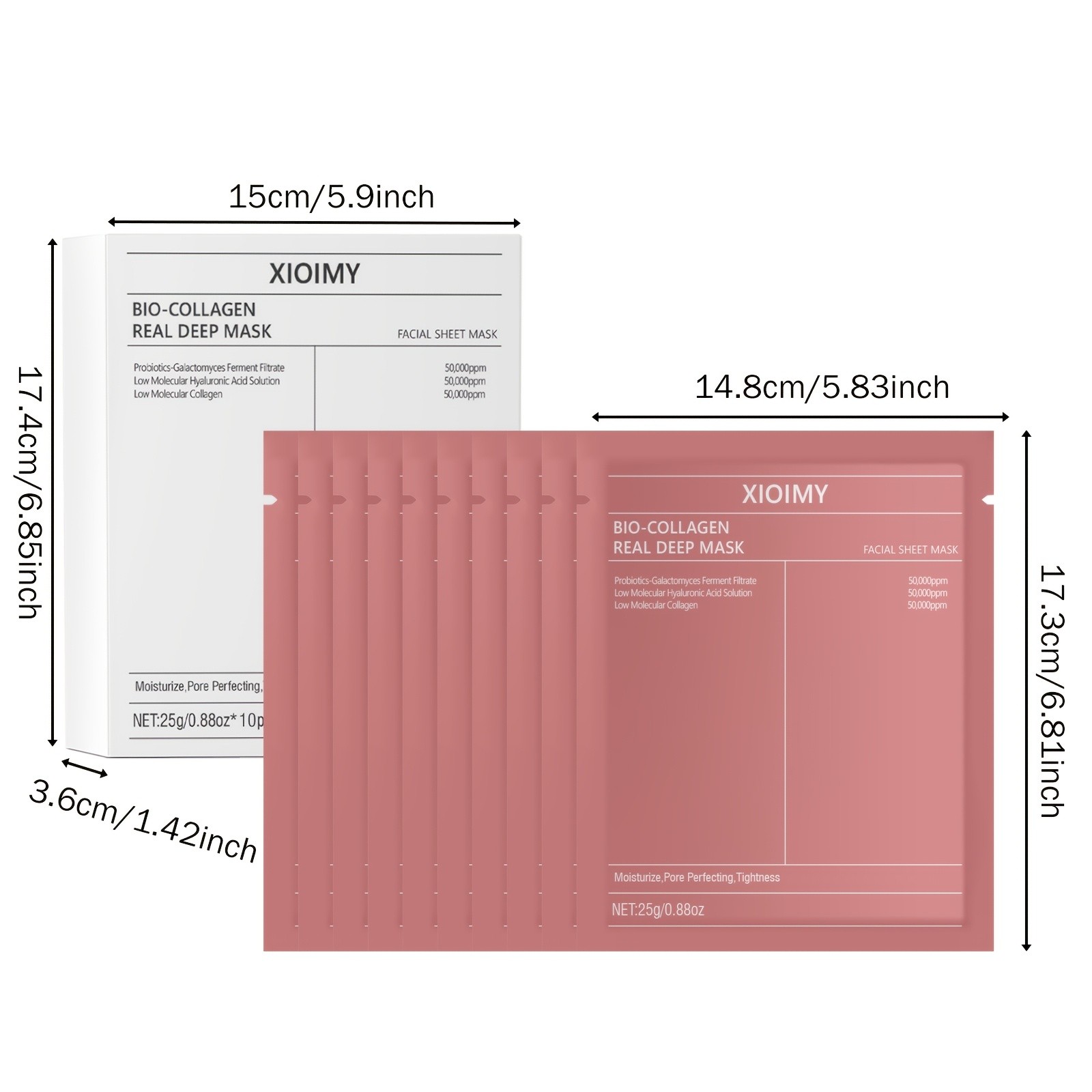 Bio-Collagen Real Deep Mask  Rejuvenate and Hydrate Your Skin