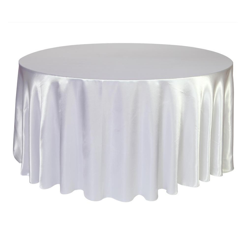 Round Satin Tablecloth