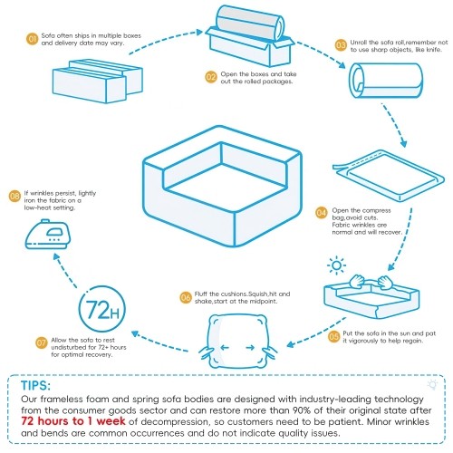 Sectional Sofa with Chaise