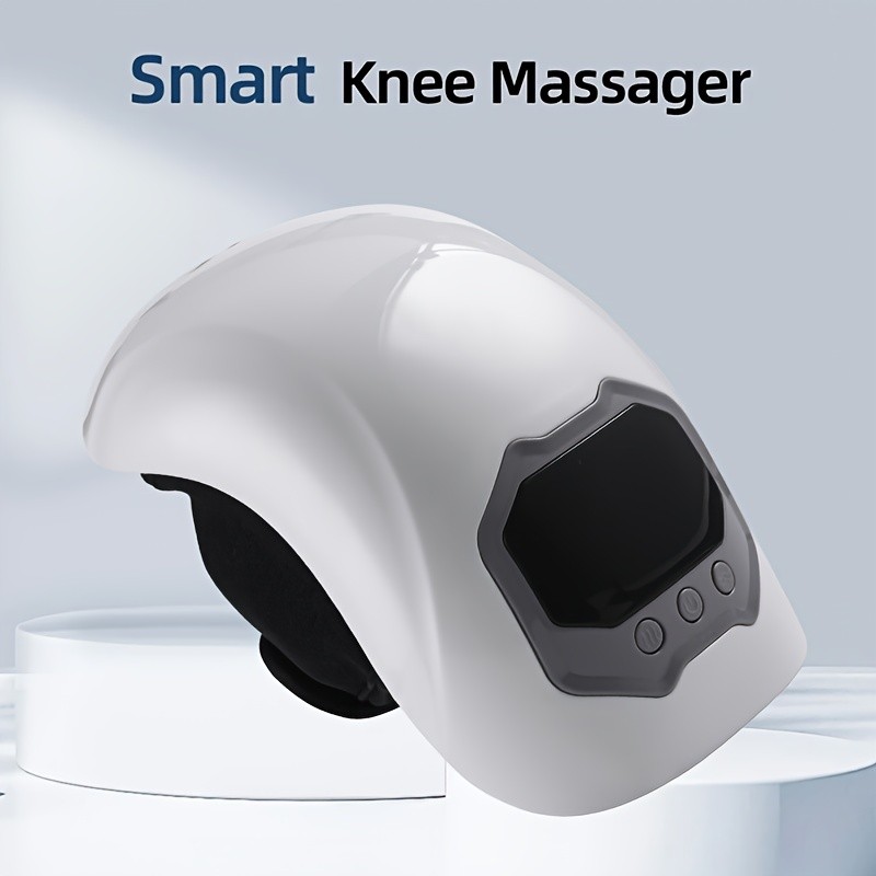 New Electric Heating Knee Joint Massager  Hot Compress, Warm and Vibrating Massager for Elderly Knee Pads
