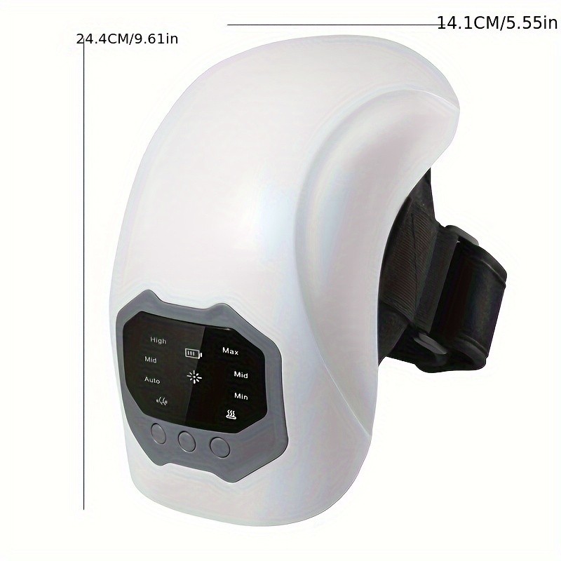 New Electric Heating Knee Joint Massager  Hot Compress, Warm and Vibrating Massager for Elderly Knee Pads